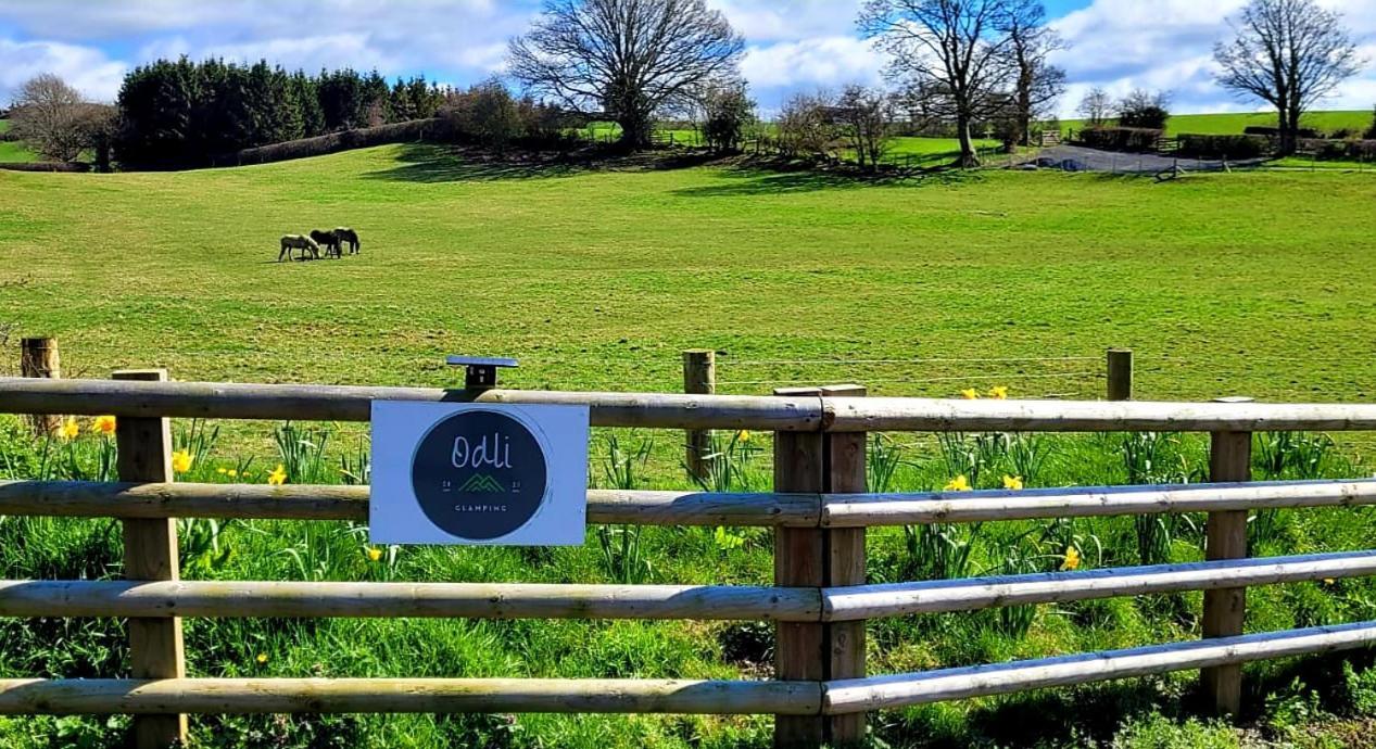 Odli Glamping - Deri Lägenhet Welshpool Exteriör bild
