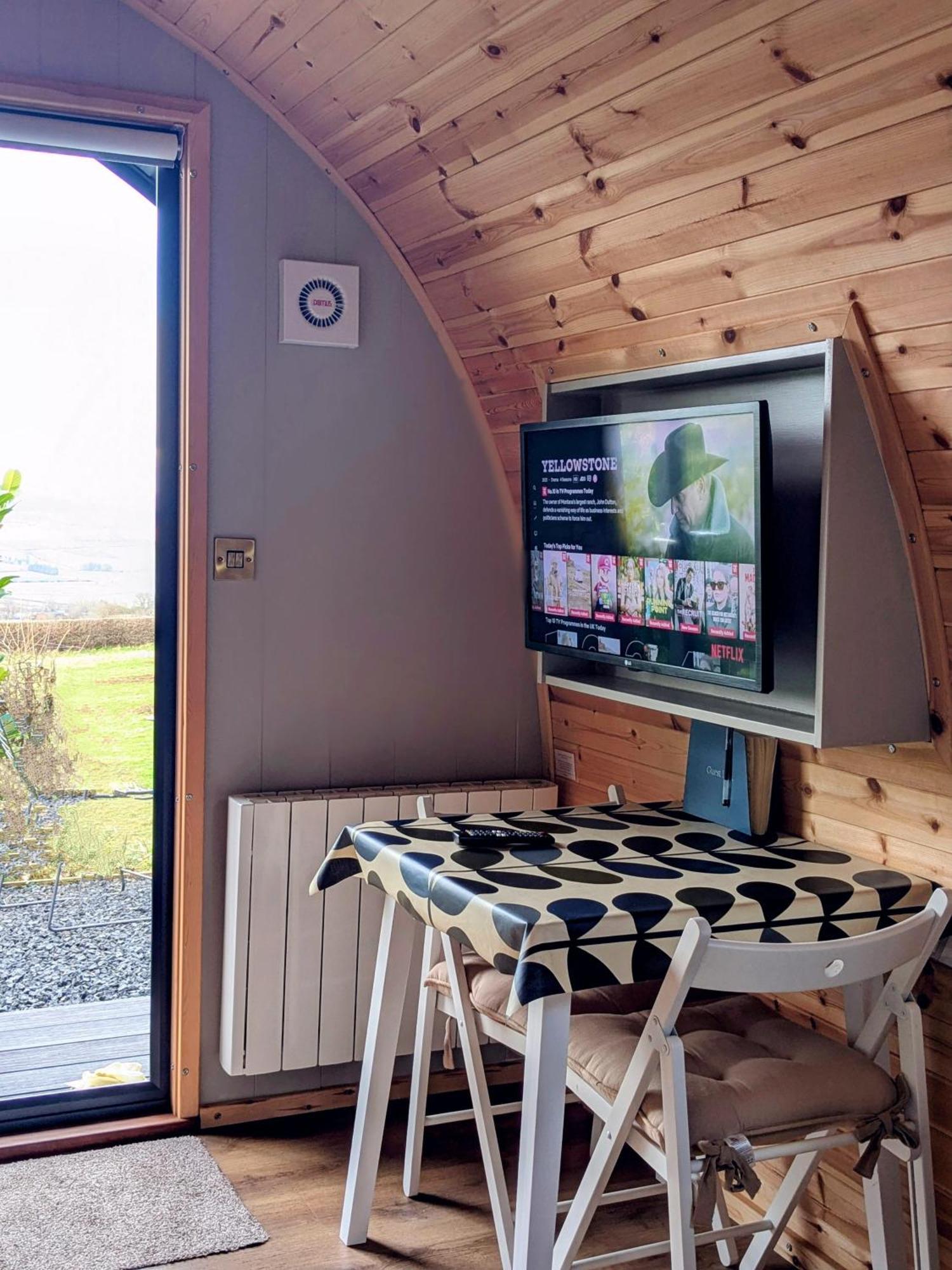 Odli Glamping - Deri Lägenhet Welshpool Exteriör bild